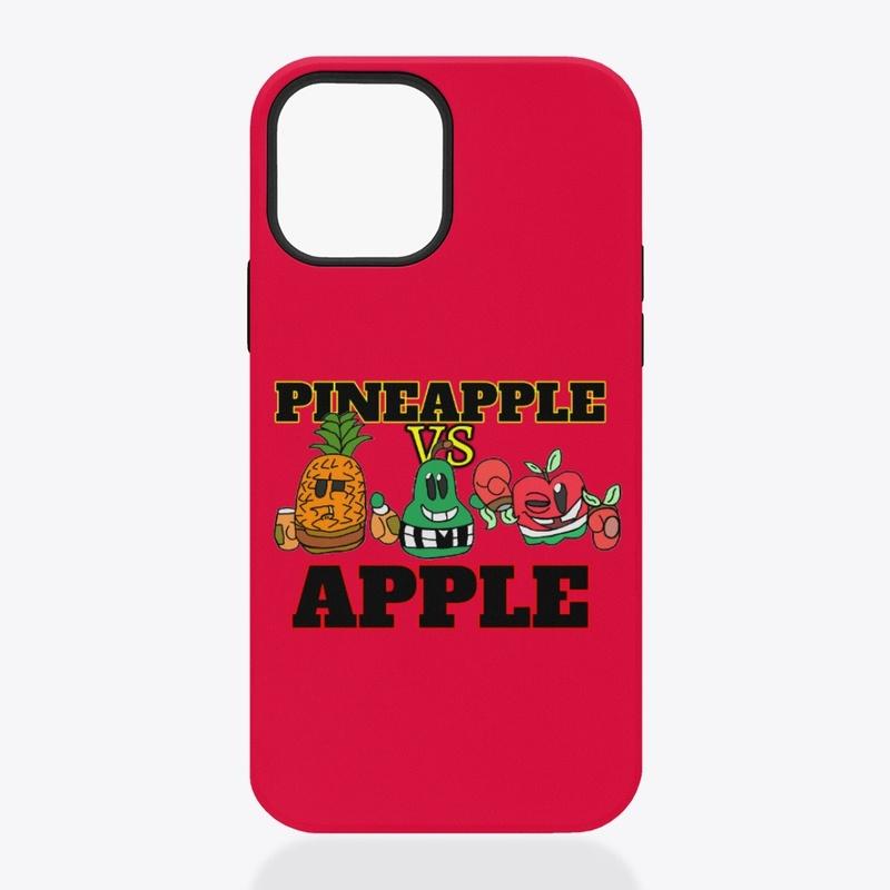 Pineapple VS Apple (iPhone Tough Case)