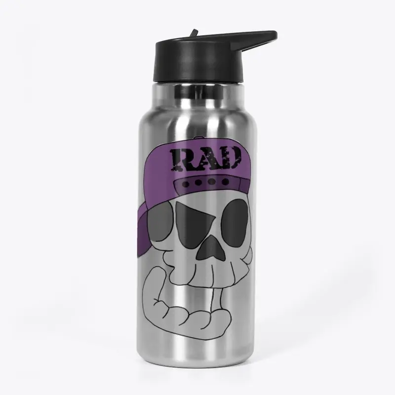 RAD SKULL (Flask)