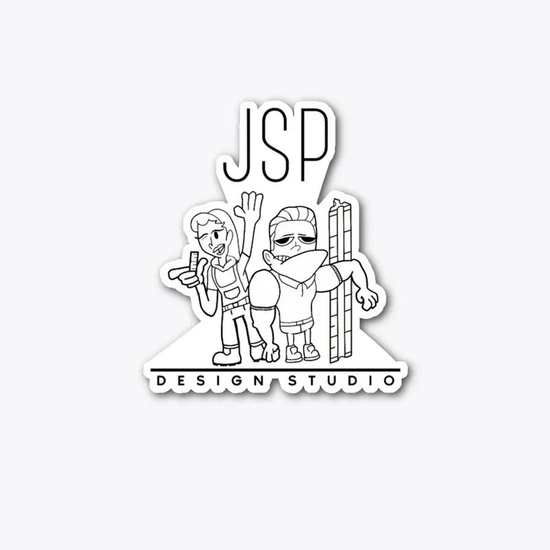 JSP DESIGN STUDIO (No color) (Sticker)